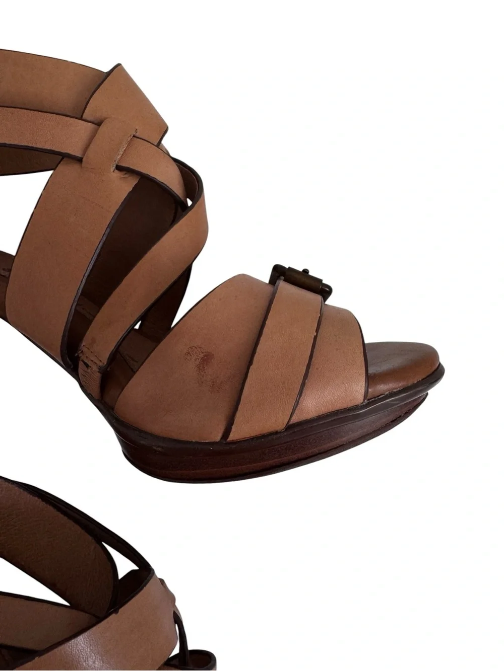 Sofft Women's Rae Platform Heeled Sandals 7.5 Work Party Vacation Date Night